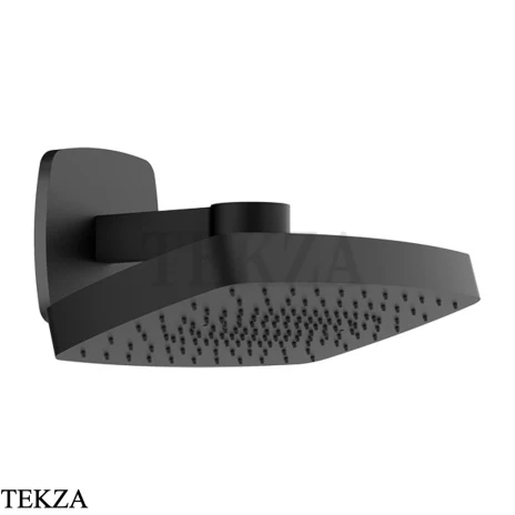 Gessi Jacqueline Верхняя регулируемая лейка с кронштейном 77150-299, черный матовый