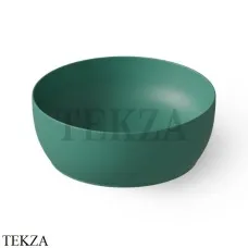 Dea Design Washbasins Раковина настольная круглая Solid Surface DD9093 400 10, Green №10