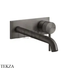 Gessi 316 TRAME Смеситель для раковины, внешняя часть, 17-20 см 54390-707, Black Metal Brushed
