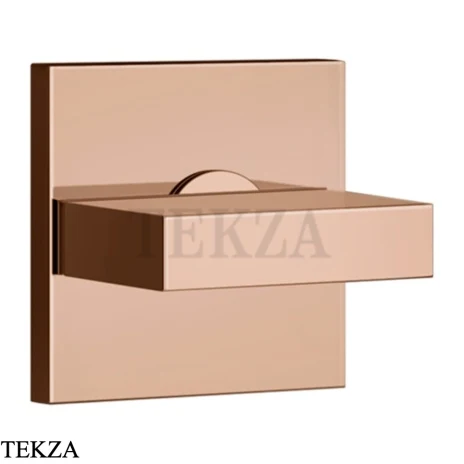 Gessi Rettangolo shower запорный клапан, внешняя часть 43264-030, Copper PVD