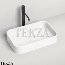 SALINI CALLISTA 01 Раковина накладная, из композита S-Sense 1101104G, белый глянцевый
