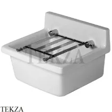 Duravit Starck 3 Раковина рабочая без перелива 0313480000, белый глянец