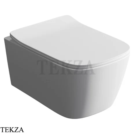 ArtCeram A16 унитаз подвесной чаша без ободка The.Reel ASV006 01 00, белый глянец