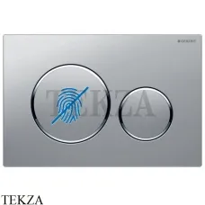 Geberit Sigma20 Клавиша смыва пластик защита от отпечатков 115.882.JQ.1, хром мат/хром глянец