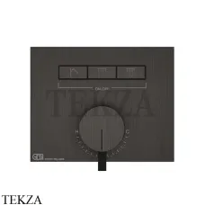 Gessi HI-FI Однорычажный смеситель, на 3 поток, внешняя часть 63081-707, Black Metal Brushed PVD Gessi HI-FI Однорычажный смеситель, на 3 поток, внешняя часть 63081-707, Black Metal Brushed PVD