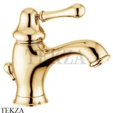 Migliore Maya Смеситель для раковины однорычажный,с донным клапаном 18931, золото глянец