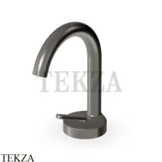 Zucchetti Isy22 Смеситель для раковины, без гарнитуры ZIS1401.C51, brushed metal black