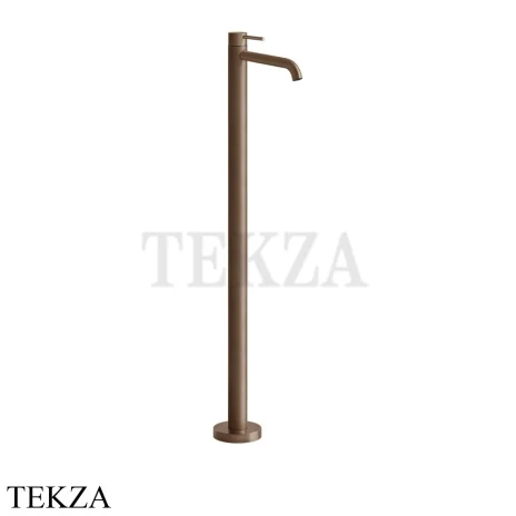 Gessi 316 FLESSA Смеситель для раковины напольный, внешняя часть 54097-708, Copper Brushed PVD