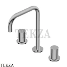 Ritmonio Diametro35 S Смеситель для раковины без донного клапана PR52AE201 IX, Brushed