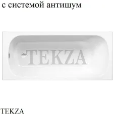 BETTE BETTEFORM Встраиваемая прямоугольная ванна, сталь, антислип 2945-000 AD, белый глянец