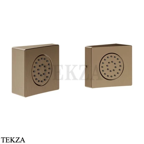Gessi Haute Culture Shower Боковые форсунки, внешняя часть 57572-761, бронза Coffee