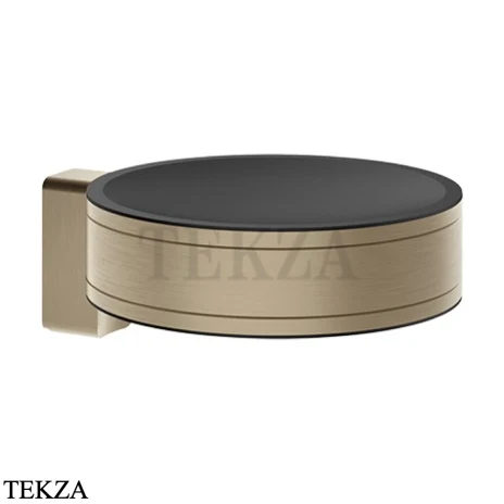 Gessi Pelle Tresse Мыльница настенная круглая 78501-149, Finox Brushed Nickel