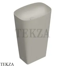 Catalano Green LUX 55 Раковина напольная, слив в стену 1FRPGRLXCS, цемент матовый