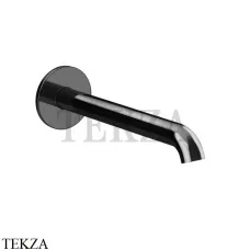 Gessi Origini MATERIC Излив для раковины на стену средний 66102-706, Black Metal PVD