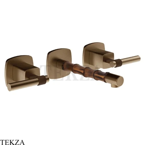Gessi Jacqueline Смеситель для раковины, внешняя часть 77090-761, бронза Coffee