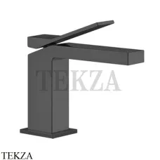 Gessi RETTANGOLO K Смеситель для раковины, без донного клапана 53002-707, Black Metal Brushed