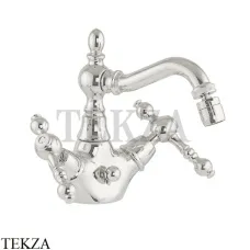 FIMA Carlo Frattini EPOQUE Смеситель для биде, с донным клапаном F5062SN, Brushed nickel