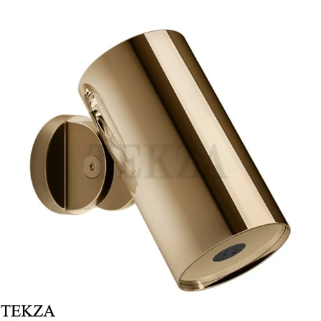 Gessi SPOTWATER Душевая головка настенного крепления, распылитель 57265-735, Warm Bronze PVD