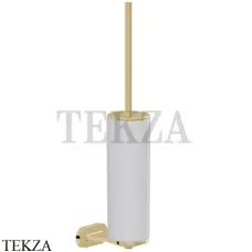 Newform O’RAMA Туалетный ершик настенный, керамика 67215.59.098, PVD Brushed pale gold
