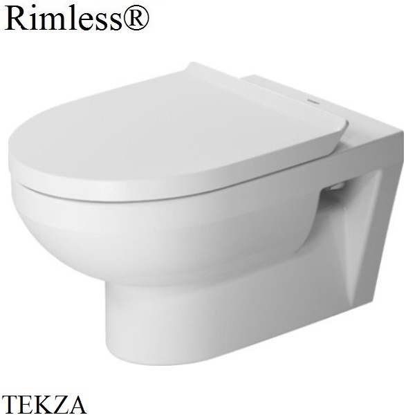 Duravit DuraStyle Унитаз подвесной, чаша без ободка 2562090000, белый глянец