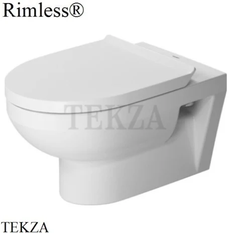 Duravit DuraStyle Унитаз подвесной, чаша без ободка 2562090000, белый глянец