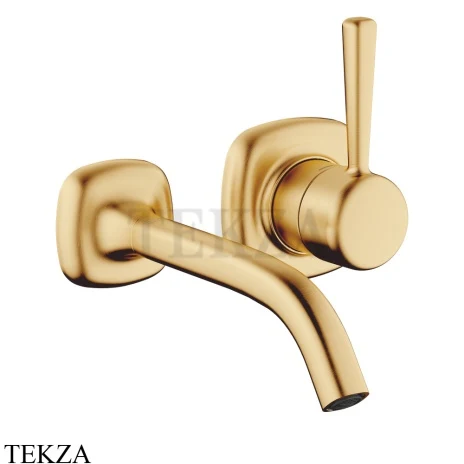 Dornbracht COYA Смеситель для раковины, внешняя часть 36860404-28, латунь сатинированная (23kt Gold)