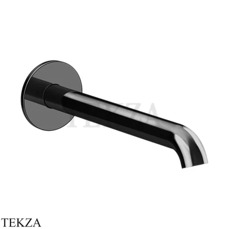 Gessi Origini MATERIC Излив для раковины на стену средний 66102-706, Black Metal PVD