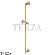 Zucchetti Bellagio Штанга с держателем для ручного душа Z93125.P31, brushed british gold PVD