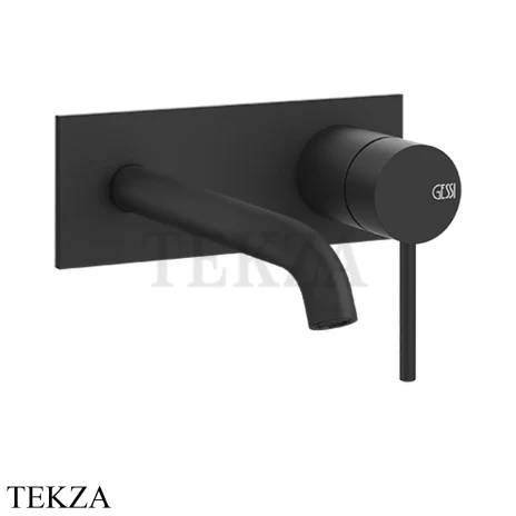 Gessi 316 FLESSA Смеситель для раковины, внешняя часть, 11-14 см 54088-299, Black XL