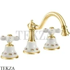 Migliore Provance Смеситель для биде, с донным клапаном 19477, золото глянец Migliore Provance Смеситель для биде, с донным клапаном 19477, золото глянец