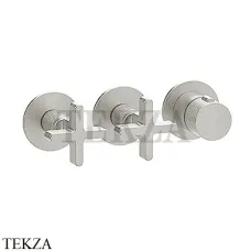 Gessi INCISO SHOWER Термостатический смеситель, 2 потока, внешняя часть 58434-720, Nickel PVD