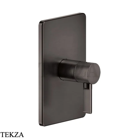 Gessi INCISO SHOWER Смеситель для душа, внешняя часть 58061-707, Black Metal Brushed PVD