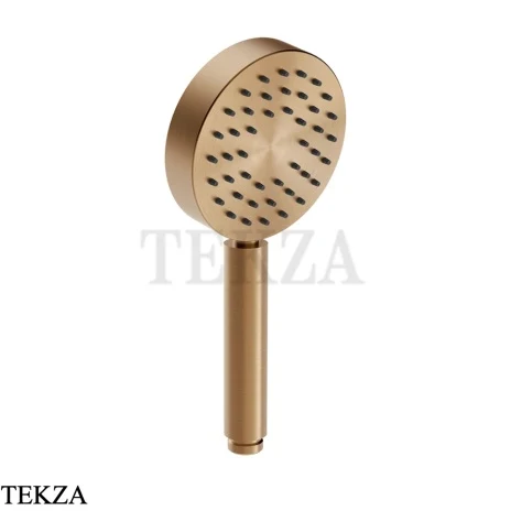 Gessi 316 SHOWER Душевая лейка с защитой от известкового налёта 54050-726, Warm Steel Brushed PVD