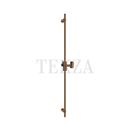 Gessi INGRANAGGIO Штанга для душа с держателем 63585-708, Copper Brushed PVD