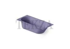 Dea Design Ease Ванна встраиваемая Solid Surface DD8676 1700 14, Lilac №14
