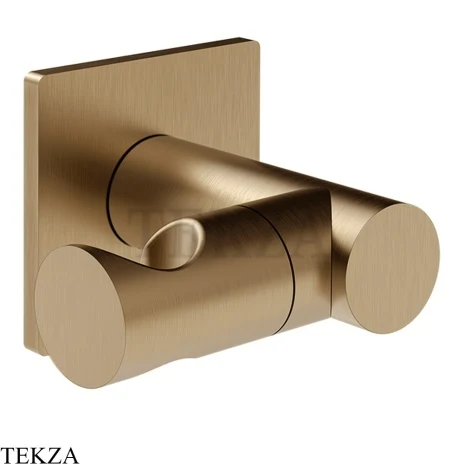 Gessi Incastri Держатель для душевой лейки поворотный 73060-791, бронза Deep