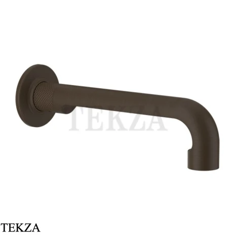 Gessi INCISO Излив для раковины настенный средней длины 58100-845, Dark Bronze