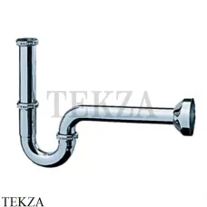 Hansgrohe Сифон трубчатый для раковины 53010000, хром глянец