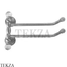 Migliore Cristalia SWAROVSKI Поворотный держатель для полотенца 16810, хром глянец