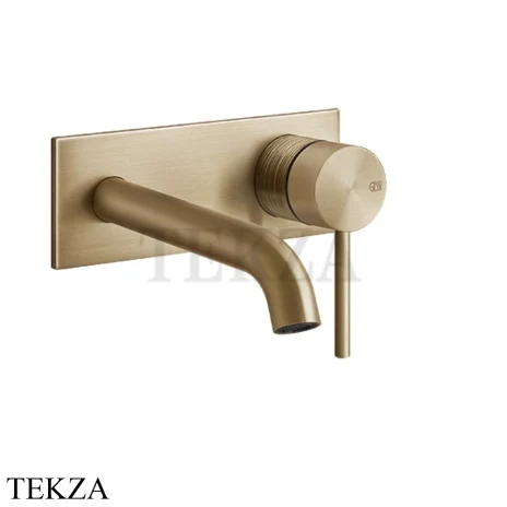 Gessi 316 TRAME Смеситель для раковины, внешняя часть, 11-14 см 54388-726, Warm Steel Brushed PVD