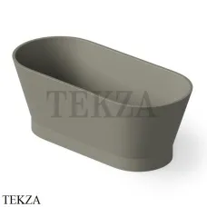 Dea Design Shadow Ванна отдельностоящая овальная 150x68 Solid Surface DD8609 1500 4, Light Grey №4