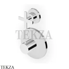 Zucchetti Gill Термостат для душа, 1 поток, внешняя часть ZGL5659, хром глянец