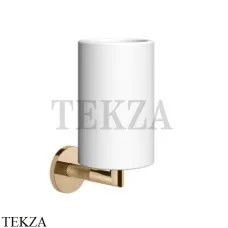 Gessi ANELLO Стакан настенный, композит белый 63707-735, Warm Bronze PVD Gessi ANELLO Стакан настенный, композит белый 63707-735, Warm Bronze PVD