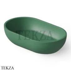 Dea Design Washbasins Раковина настольная овальная Solid Surface DD9033 550 9, Sage №9