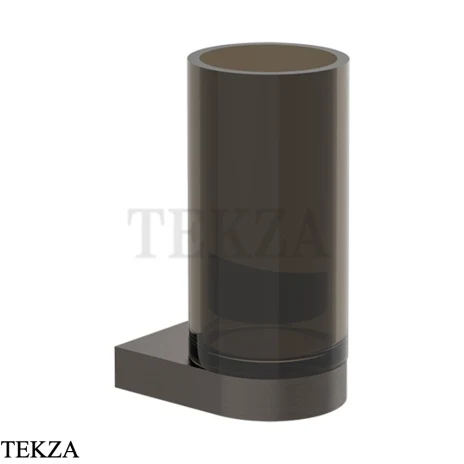 Gessi Perle Стакан для зубных щёток настенный 74816-707, black хром Brush