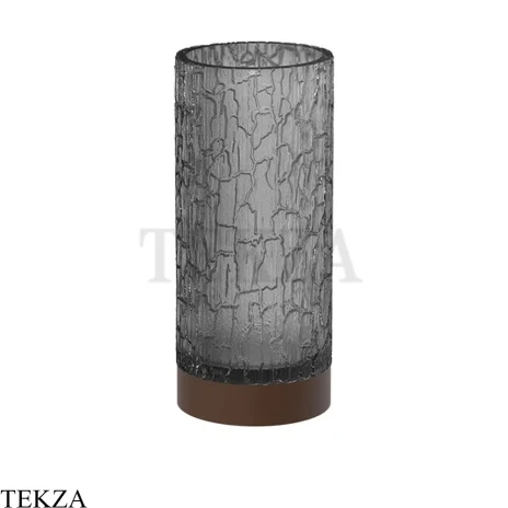 Gessi Incastri Стакан настольный, Light smoke 75431-845, бронза Dark Brush