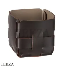 ADJ Bottega Корзина-ёмкость для мелочей 12x12 см 1013.06/04, шоколад/капучино