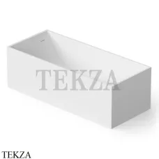 Dea Design Modern Ванна отдельностоящая прямоугольная 170x72 Solid Surface DD8607 1700 18, White №18