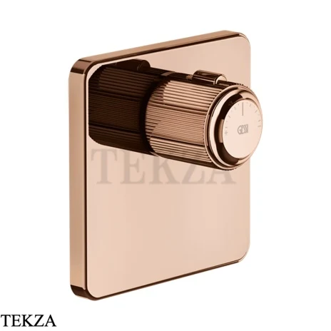 Gessi VENTI20 Термостат для душа, внешняя часть 65316-030, Copper PVD