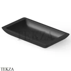 Dea Design Washbasins Раковина настольная 80х45 Solid Surface DD9013 800 16, Black №16